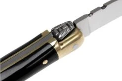 Laguiole En Aubrac Mini Pocket Knife, Buffalo Horn L0207BUL -The Adventure Kit AUL0207BUL 05 laguiole en aubrac ktaul0207bul 05