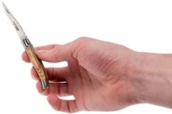 Laguiole En Aubrac Pocket Knife 7 Cm Olive Wood, L0207OLI-SSB1 -The Adventure Kit AUL0207OLI SSB1 08 laguiole en aubrac aul0207oli ssb1 08