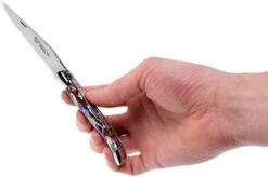 Laguiole En Aubrac 10 Cm Pocket Knife Harlequin Acrylic, L0210ARLI-FSI1 -The Adventure Kit AUL0210ARLI FSI1 08 laguiole en aubrac aul0210arli fsi1 08