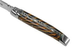 Laguiole En Aubrac Samba Yellow L0210SAJIFSJ1 Samba Wood, Polished, Laguiole Pocket Knife, 10 Cm -The Adventure Kit AUL0210SAJIFSJ1 07 laguioleaubrac