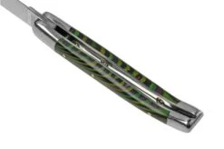 Laguiole En Aubrac Green Samba L0210SAVIFSJ1 Samba Wood, Polished, Laguiole Pocket Knife, 10 Cm -The Adventure Kit AUL0210SAVIFSJ1 07 laguioleaubrac