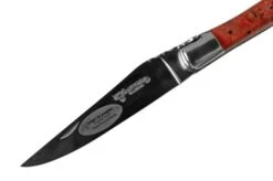 Laguiole En Aubrac Red Poplar Burl L0212LPRIFSJ1 Poplar Wood, Polished, Laguiole Pocket Knife, 12 Cm -The Adventure Kit AUL0212LPRIFSJ1 03 laguioleaubrac