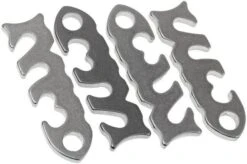 Fish Bone, 4-pcs Original Fish Bones, Aluminum