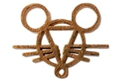 GiantMouse Bronze Lanyard Bead