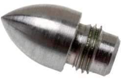 Rick Hinderer Investigator Bullet End Attachment, Stainless Steel