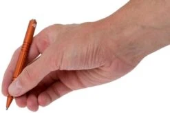 Rick Hinderer Investigator Pen Aluminium Matte Orange, Tactical Pen -The Adventure Kit HRK INVP AL MOR 04 rick hinderer knives