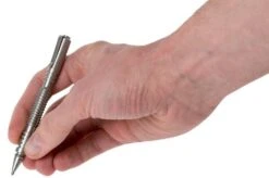 Rick Hinderer Spiral Investigator Pen Stainless Steel, Tactical Pen -The Adventure Kit HRK INVP SPR SS 04 rick hinderer investigator pen 1