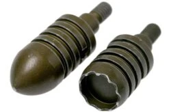 Rick Hinderer Extreme Duty Modular Kubotan Pen Deluxe Set Battled FDE Aluminium -The Adventure Kit HRK KUBADEX AL BFDE 03 rick hinderer knives