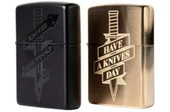 Knivesandtools Zippo Brass Brushed Knife, Bronze, Lighter -The Adventure Kit KTZPBRASSKNIFE 05 zippo knivesandtools 1