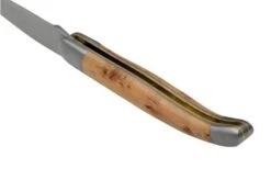 Forge De Laguiole Boraldes Edition 1212EINGE Satin Bolsters Juniper Wood, Pocket Knife -The Adventure Kit LA1212EINGE BOR 04 forgedelaguiole