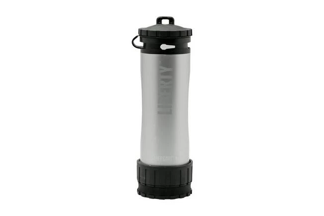Lifesaver Liberty Water Bottle With Filter, Silver 1 Lifesaver Liberty Water Bottle With Filter, Silver