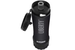 LifeSaver Liberty™ Water Bottle With A Filter, Black -The Adventure Kit LB LI BK 03 lifesaver