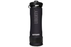LifeSaver Liberty™ Water Bottle With A Filter, Black -The Adventure Kit LB LI BK 04 lifesaver