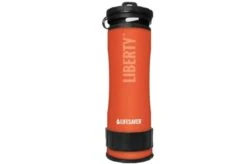 LifeSaver Liberty™ Water Bottle With A Filter, Orange -The Adventure Kit LB LI O 05 lifesaver