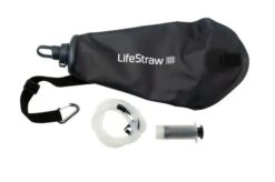 LifeStraw PEAK Gravity, PEAKGRAVFLT-BLUE, Water Filter With Water Storage Bag 3.0 L -The Adventure Kit LWPEAKGRAVFLT BLUE 03 lifestraw