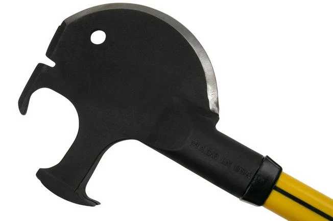 Off Grid Tools Trucker's Friend, Yellow, Carbon Steel, Hand Axe 3 Off Grid Tools Trucker's Friend, Yellow, Carbon Steel, Hand Axe - Image 3