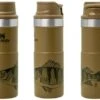 Stanley The Trigger-Action Travel Mug 470 ML, Tan Peter Perch, Thermos