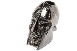 Schmuckatelli Spartan Skull Bead Hematite