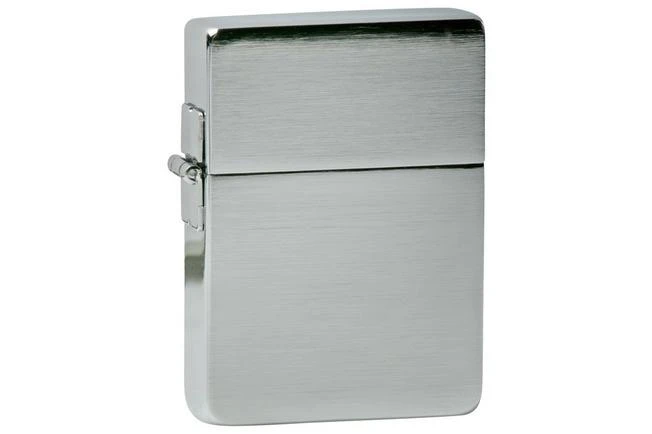 Zippo 1935 Replica With Slashes 60001173 Silver, Lighter 1 Zippo 1935 Replica With Slashes 60001173 Silver, Lighter