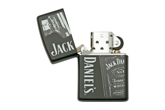 Zippo Jack Daniel's Black And White 48483-000002, Lighter 2 Zippo Jack Daniel's Black And White 48483-000002, Lighter - Image 2
