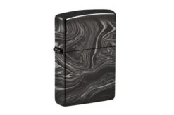 Zippo Premium Marble Pattern Design 49812-000003, High Polish Black, Lighter